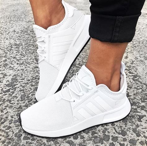 Adidas women's white shoes